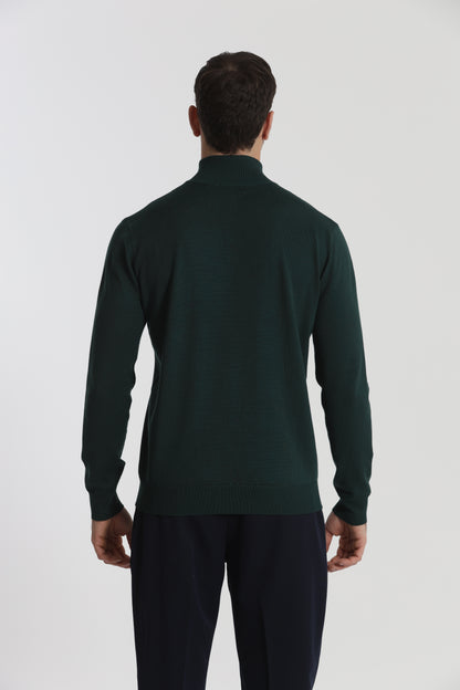 PULLOVER IN MAGLIA CON ZIP