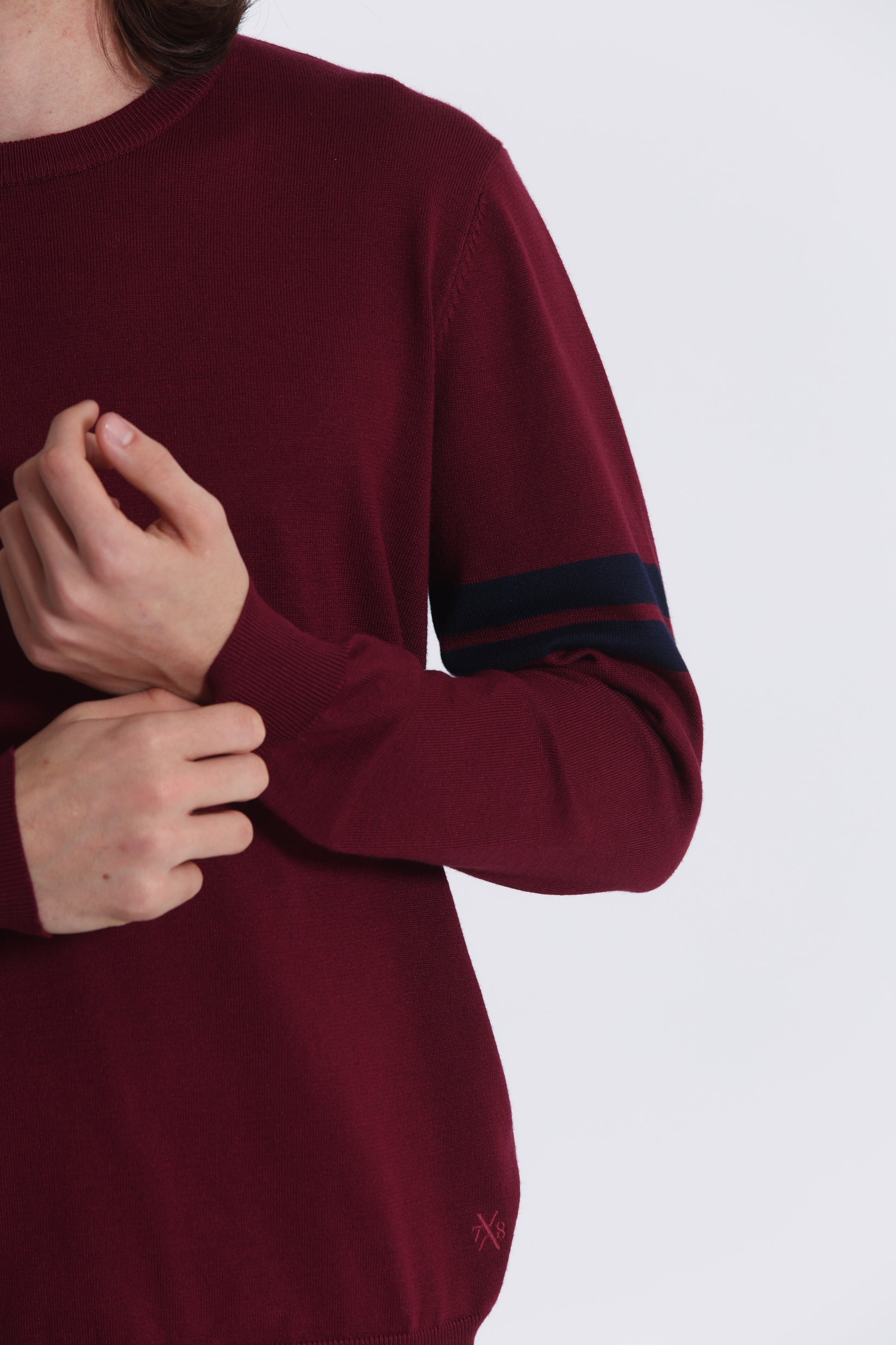 MAGLIA GIROCOLLO CON DETTAGLI