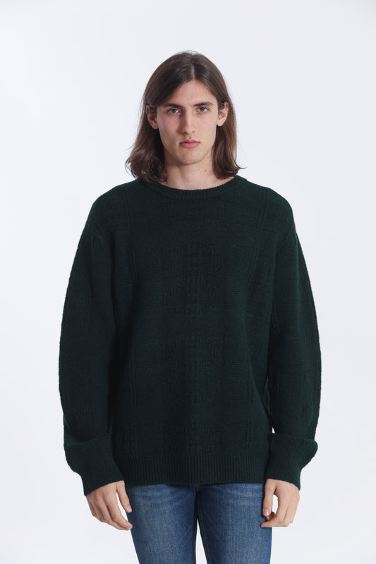 MAGLIA GIROCOLLO CON TEXTURE