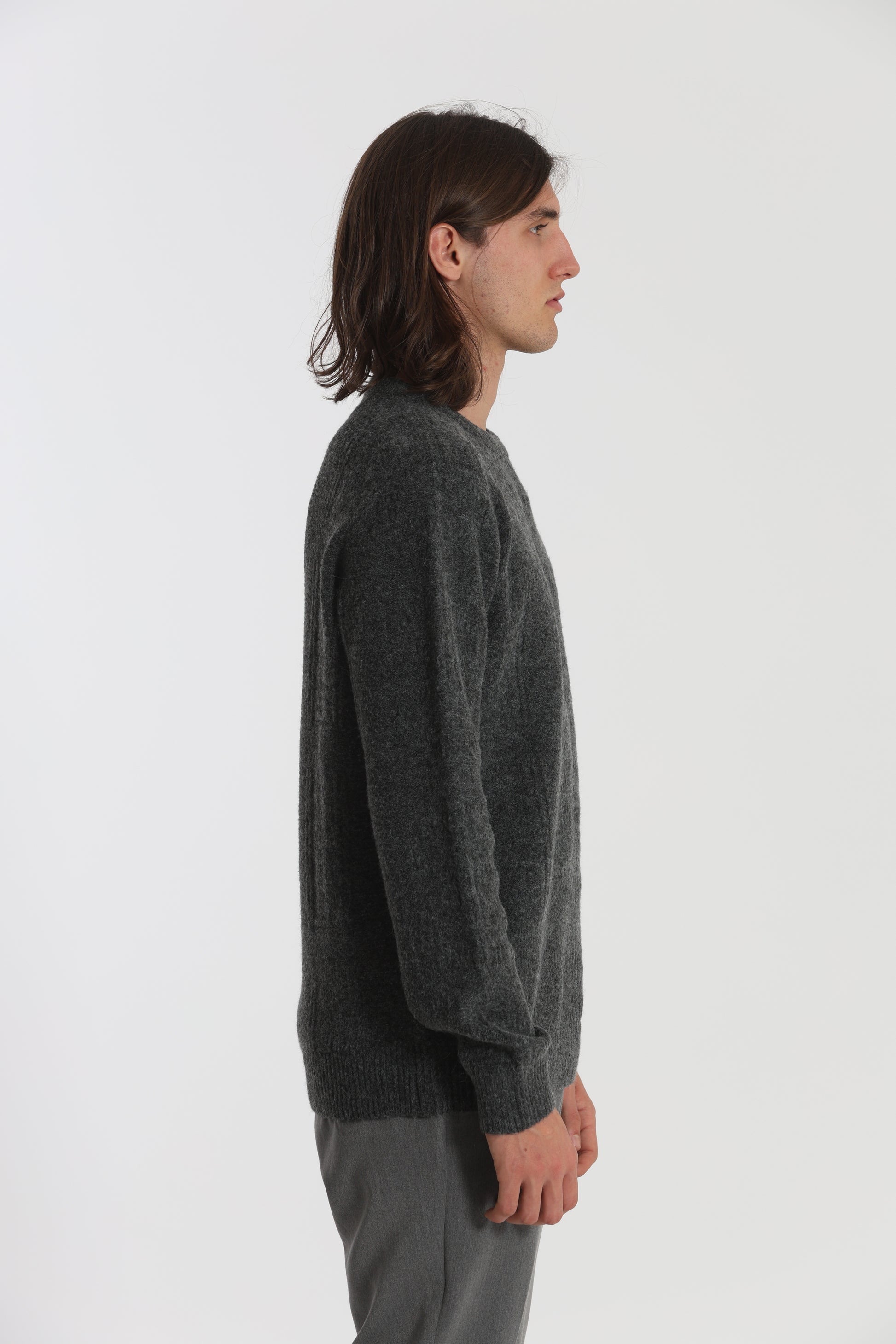 MAGLIA GIROCOLLO CON TEXTURE