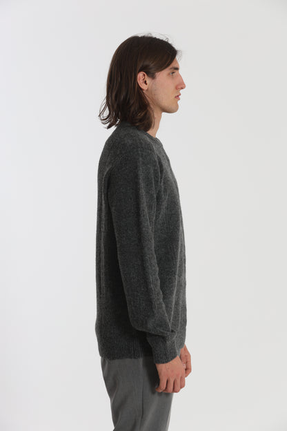 MAGLIA GIROCOLLO CON TEXTURE