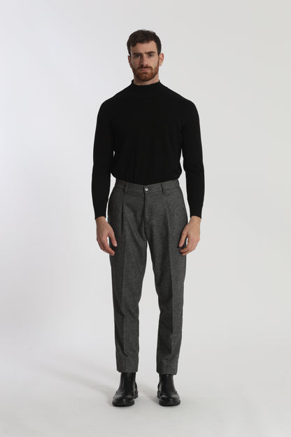 PANTALONI IN MISTO LANA