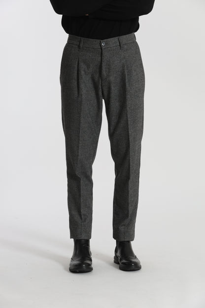 PANTALONI IN MISTO LANA