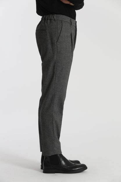 PANTALONI IN MISTO LANA