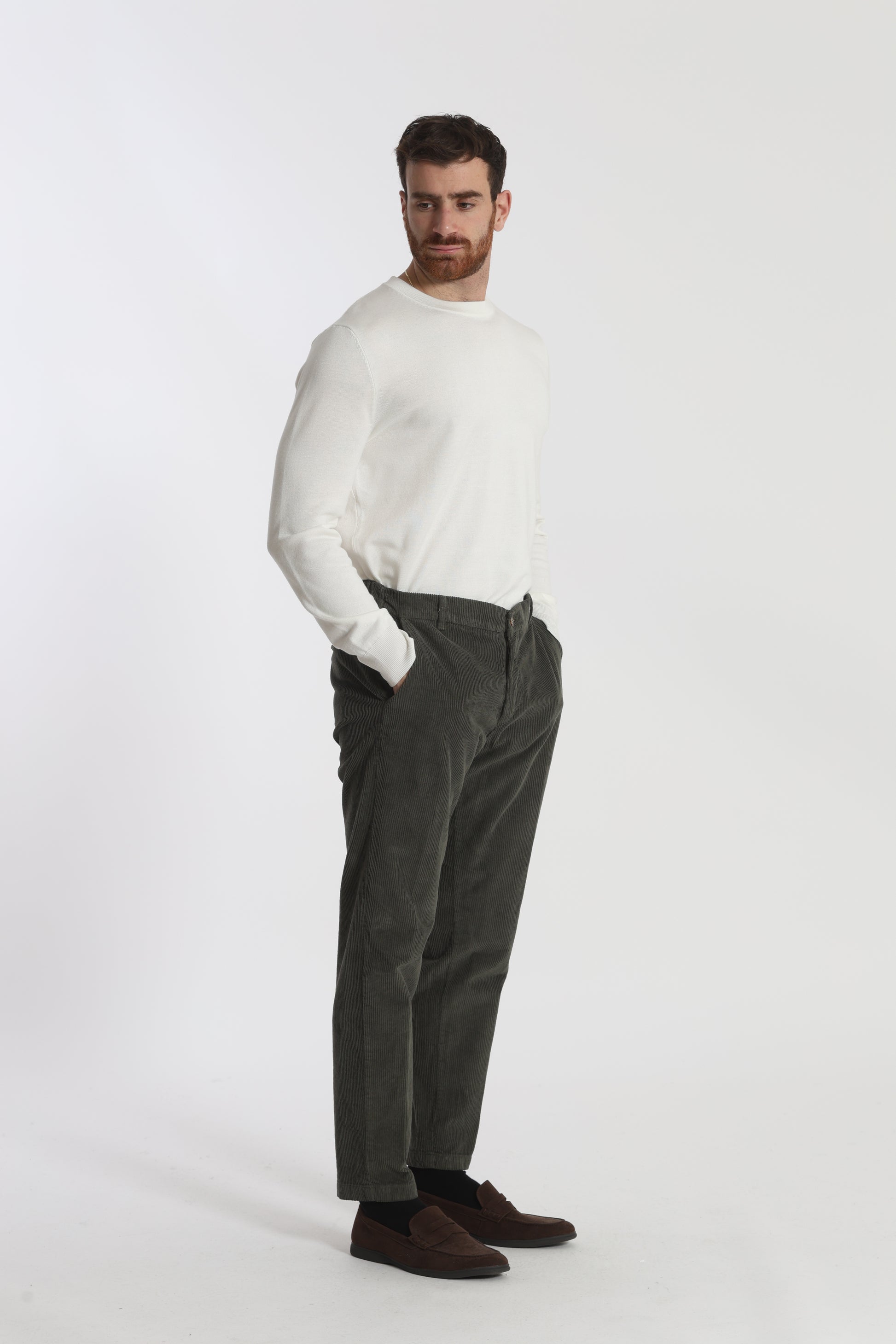 PANTALONI IN VELLUTO