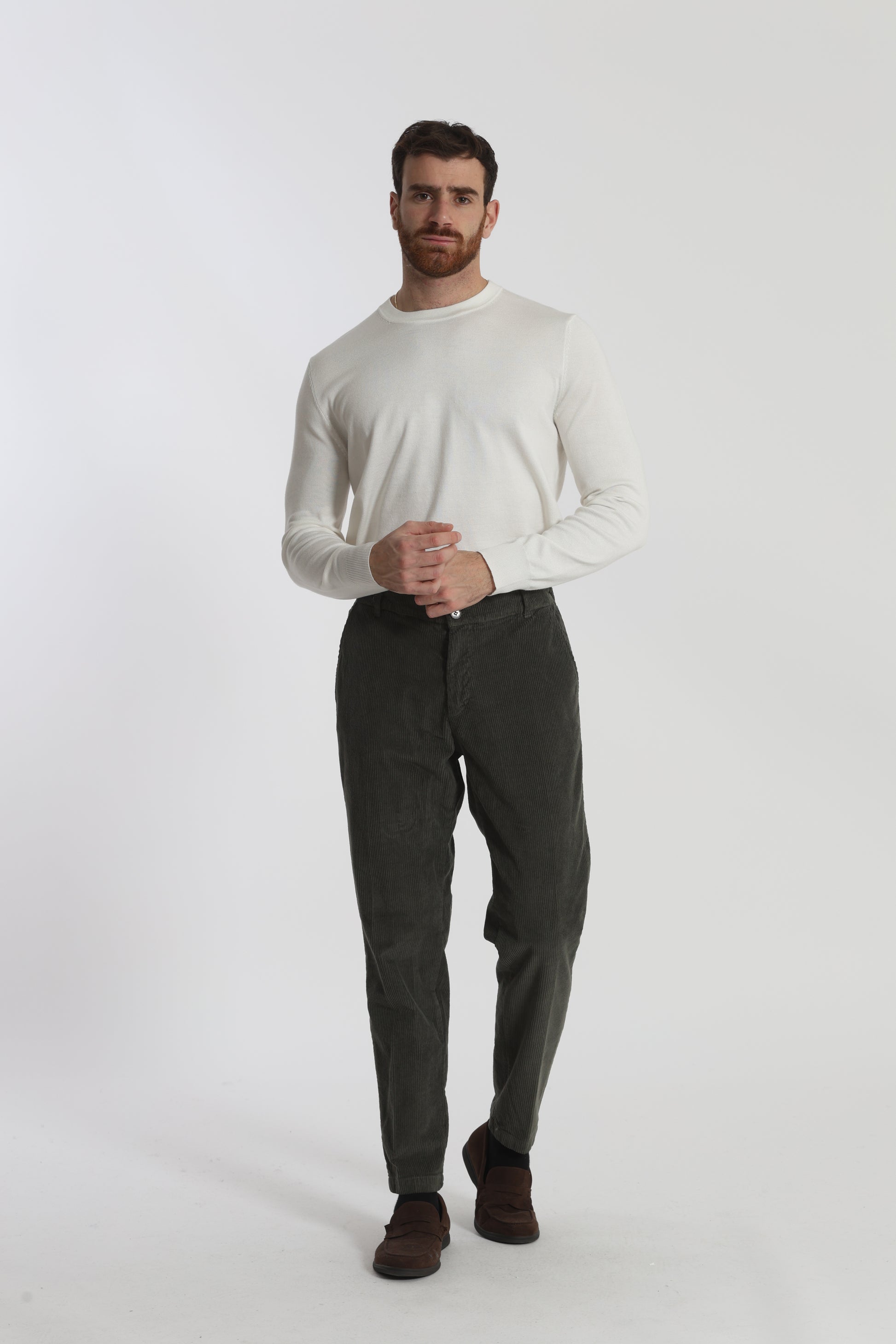 PANTALONI IN VELLUTO