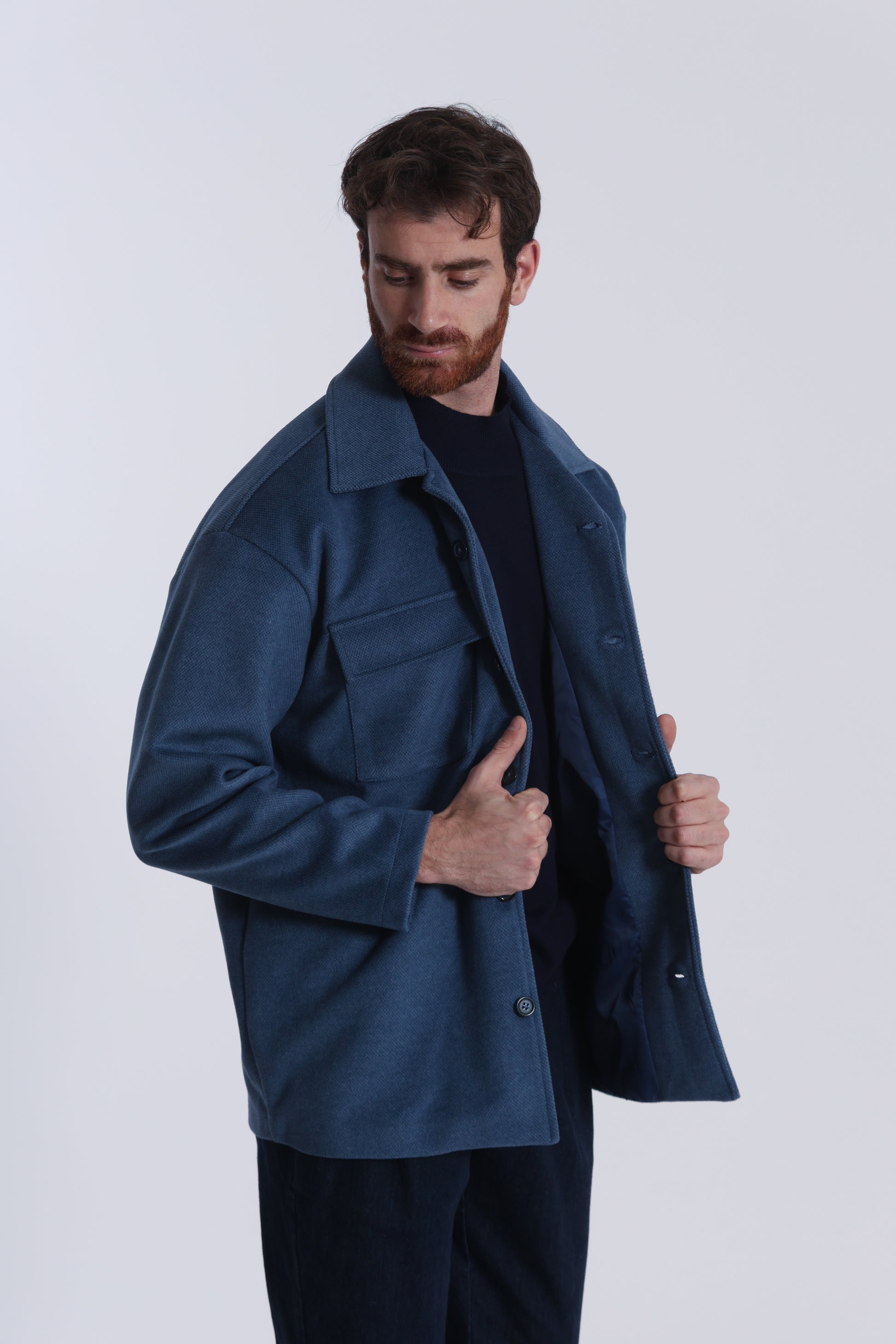GIACCA CAMICIA CON TASCHE
