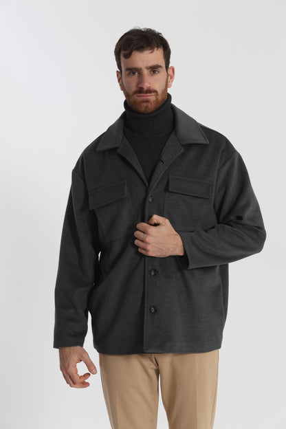 GIACCA CAMICIA CON TASCHE