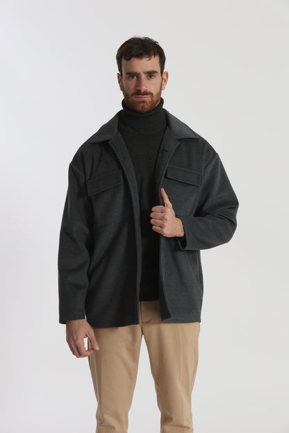 GIACCA CAMICIA CON TASCHE