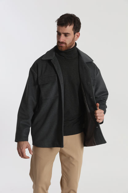 GIACCA CAMICIA CON TASCHE