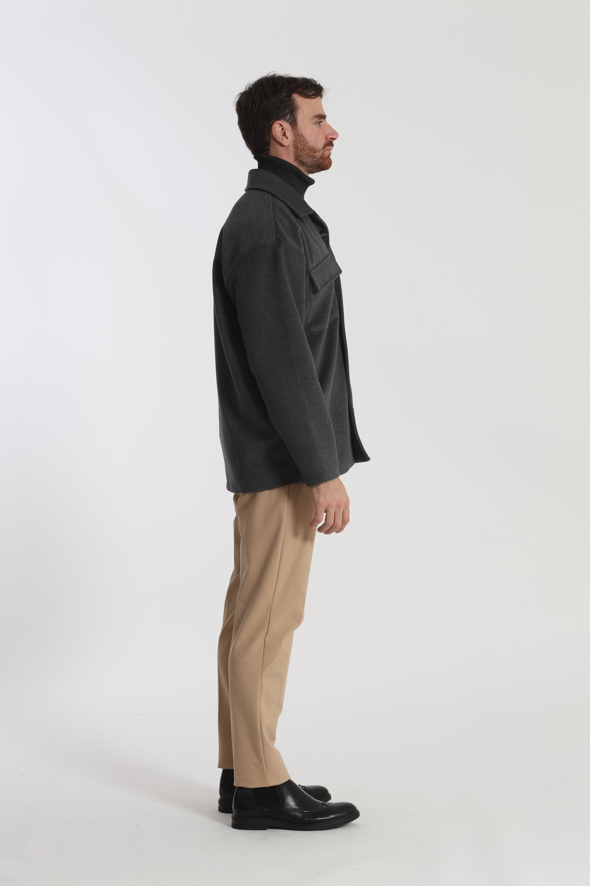 GIACCA CAMICIA CON TASCHE
