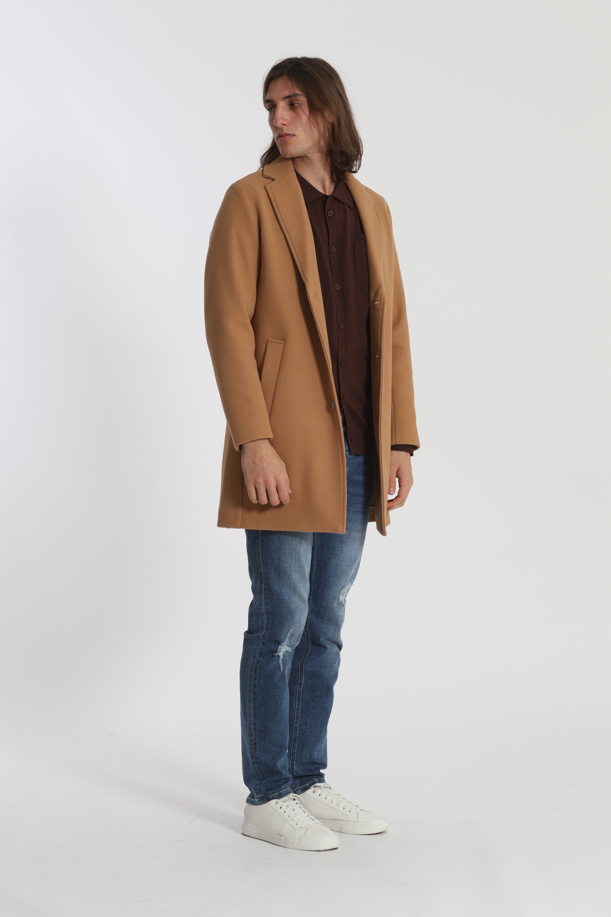 CAPPOTTO IN TINTA UNITA