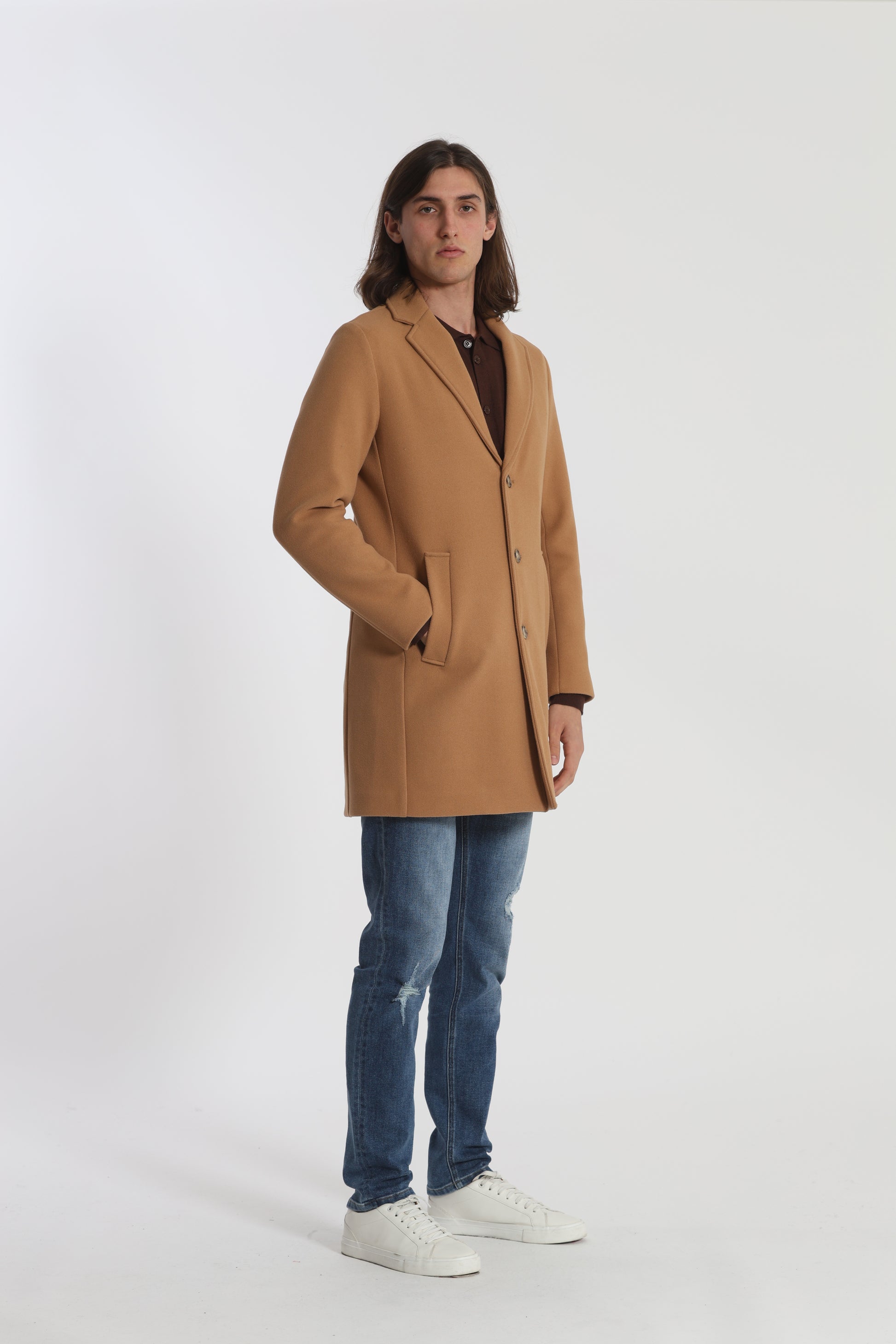 CAPPOTTO IN TINTA UNITA