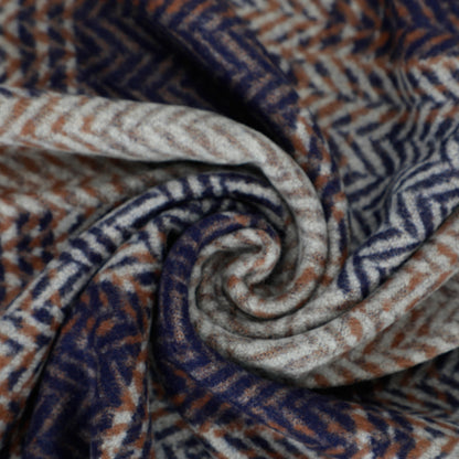 SCIARPA JACQUARD CON MOTIVO DIAGONALE