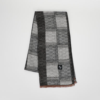 SCIARPA JACQUARD CON MOTIVO DIAGONALE