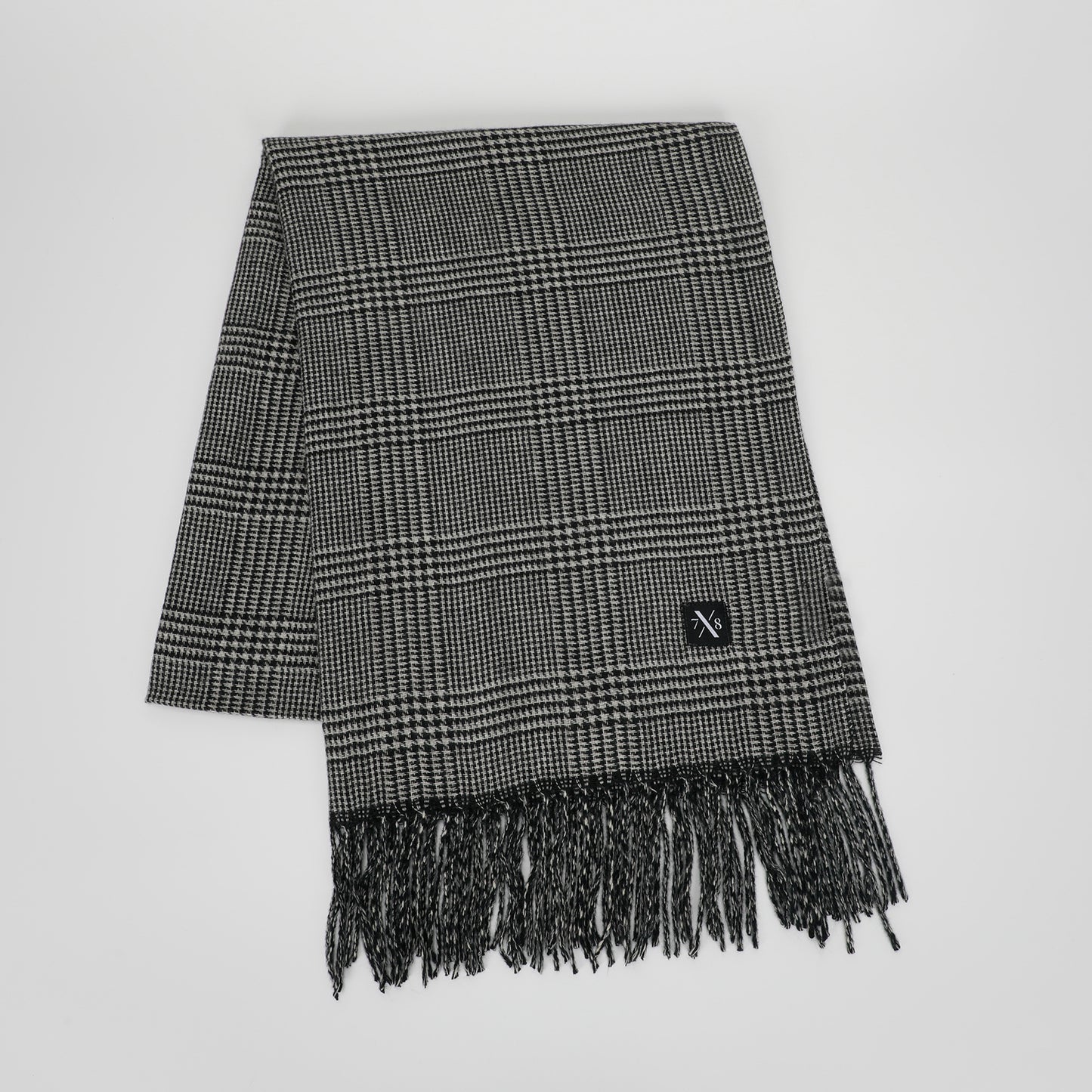 SCIARPA JACQUARD CON MOTIVO GEOMETRICO