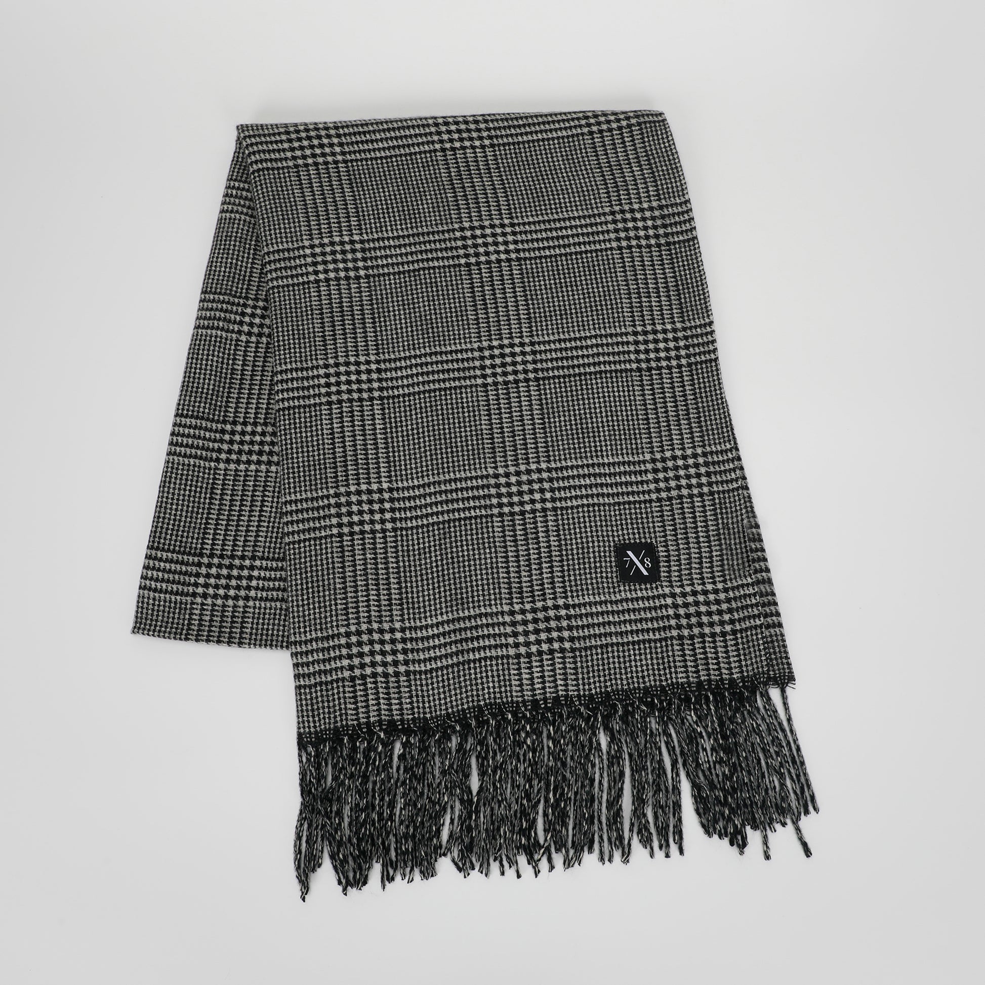 SCIARPA JACQUARD CON MOTIVO GEOMETRICO
