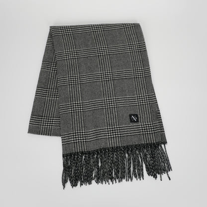 SCIARPA JACQUARD CON MOTIVO GEOMETRICO