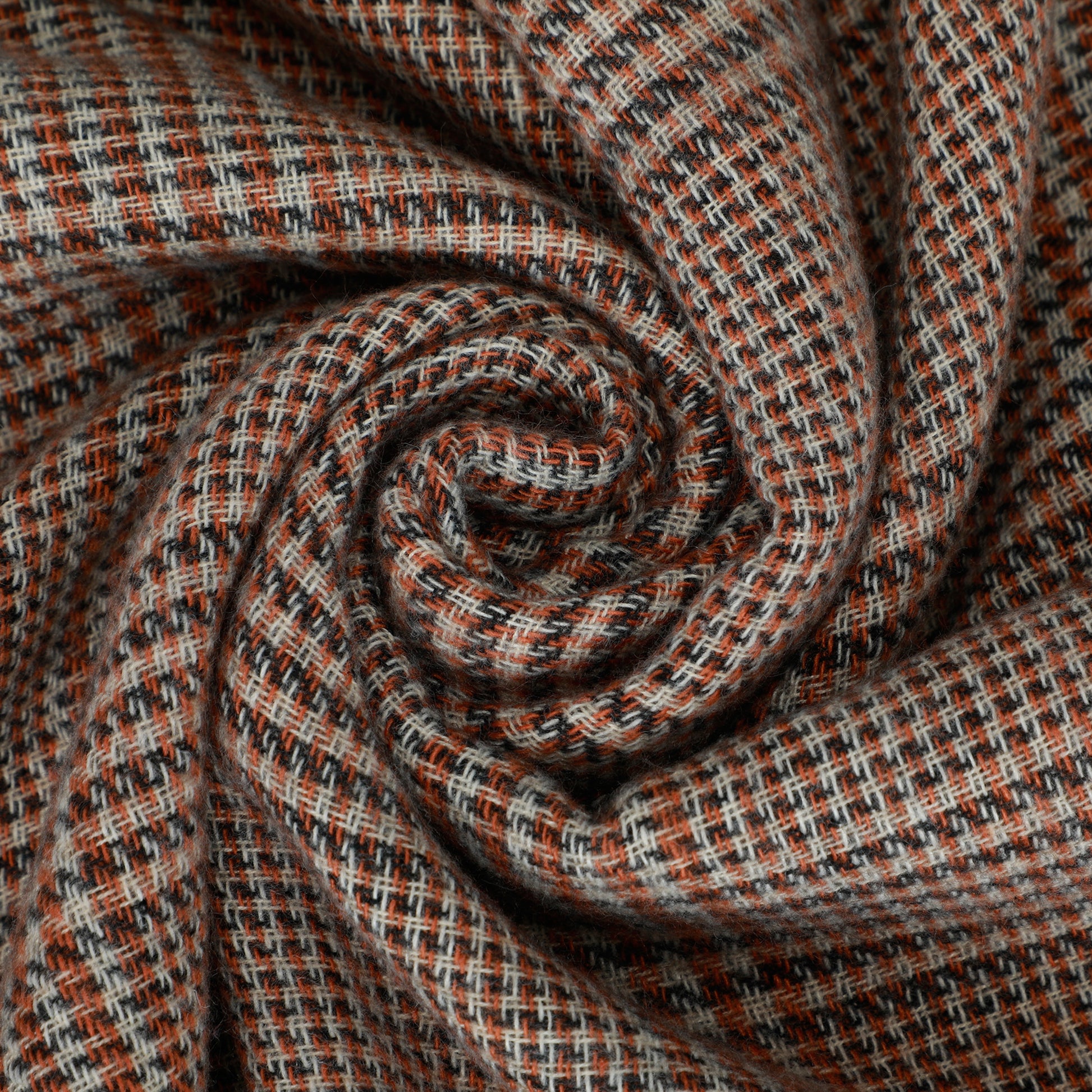 SCIARPA JACQUARD CON MOTIVO GEOMETRICO