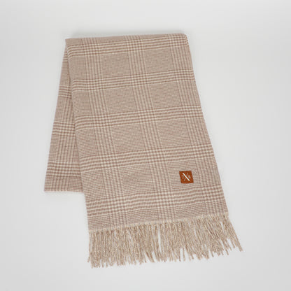 SCIARPA JACQUARD CON MOTIVO GEOMETRICO