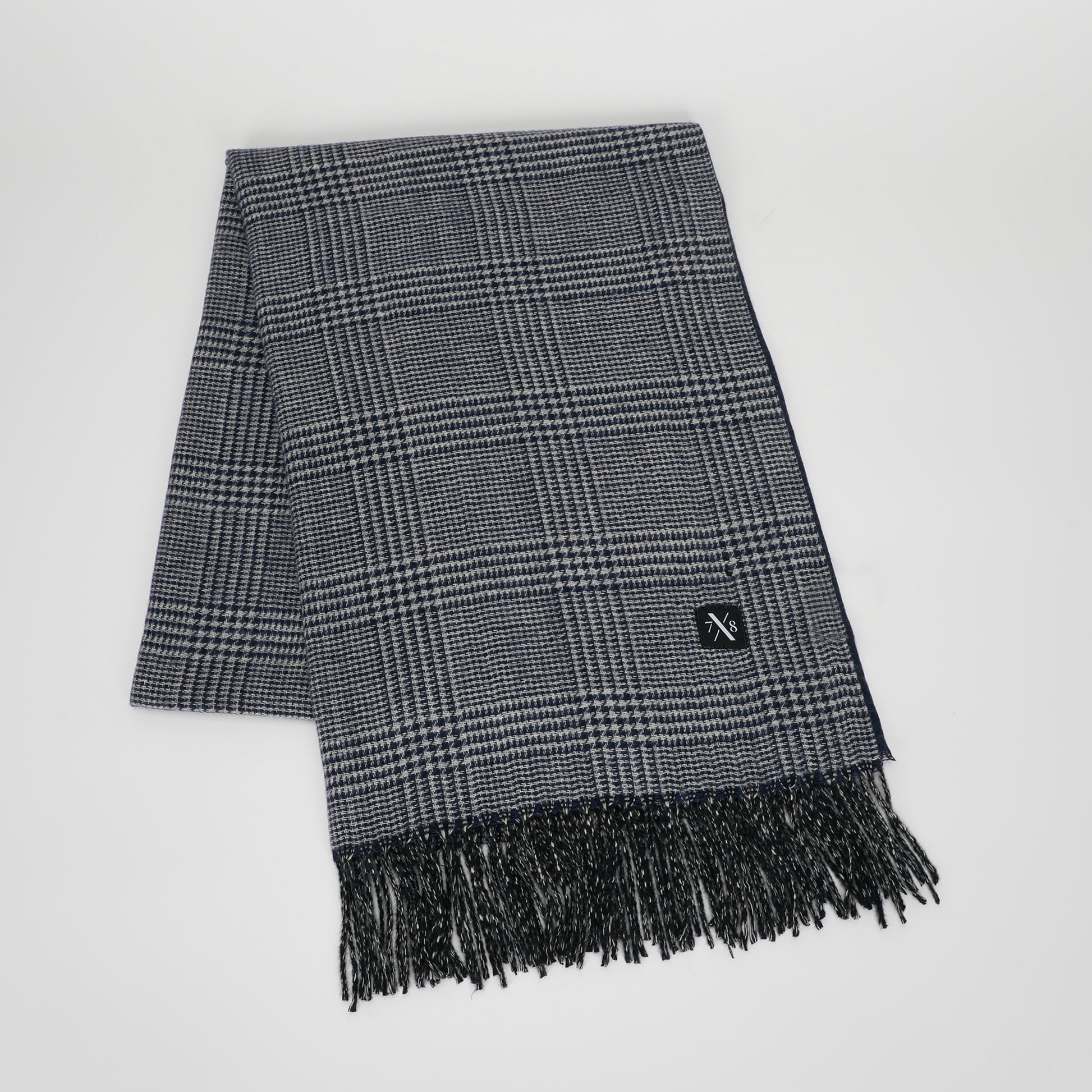 SCIARPA JACQUARD CON MOTIVO GEOMETRICO