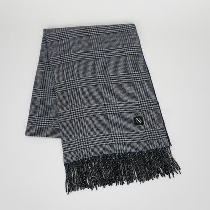 SCIARPA JACQUARD CON MOTIVO GEOMETRICO