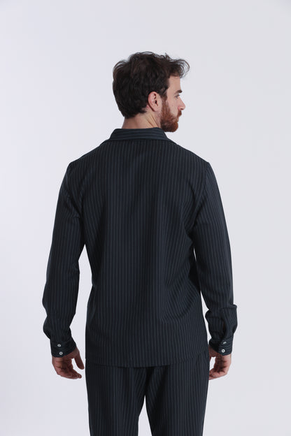CAMICIA DA COMPLETO GESSATA