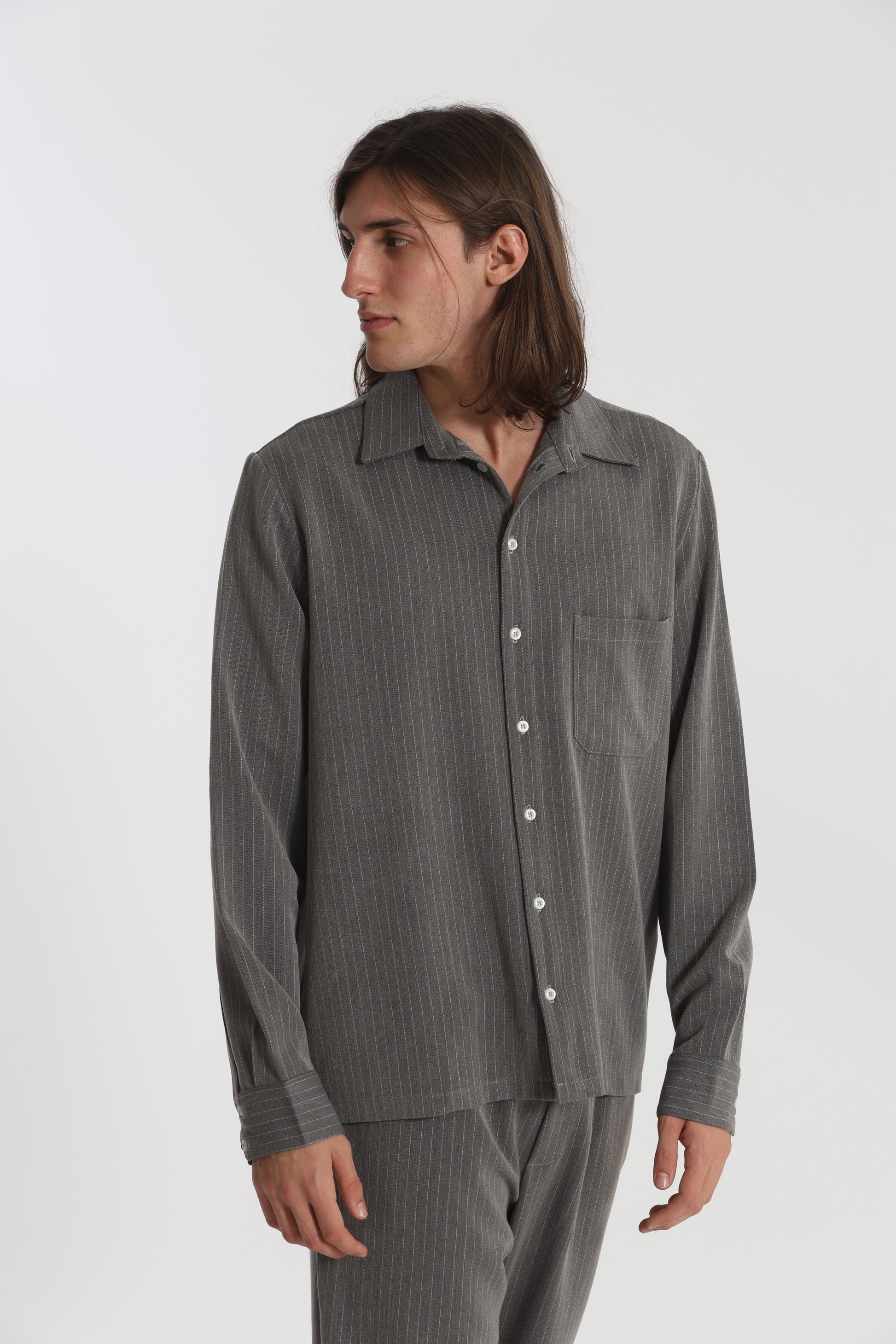 CAMICIA DA COMPLETO GESSATA