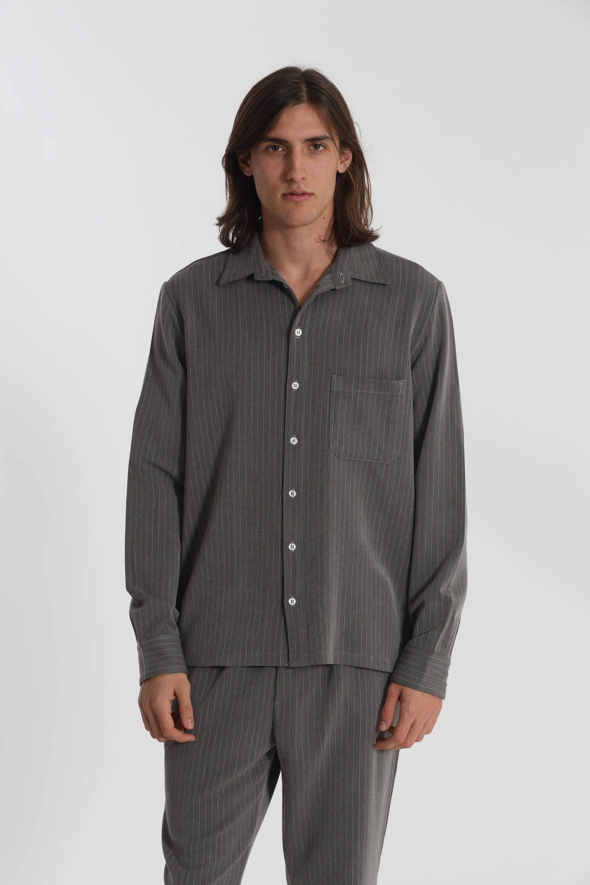 CAMICIA DA COMPLETO GESSATA
