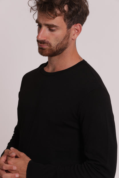 MAGLIA GIROCOLLO IN VISCOSA