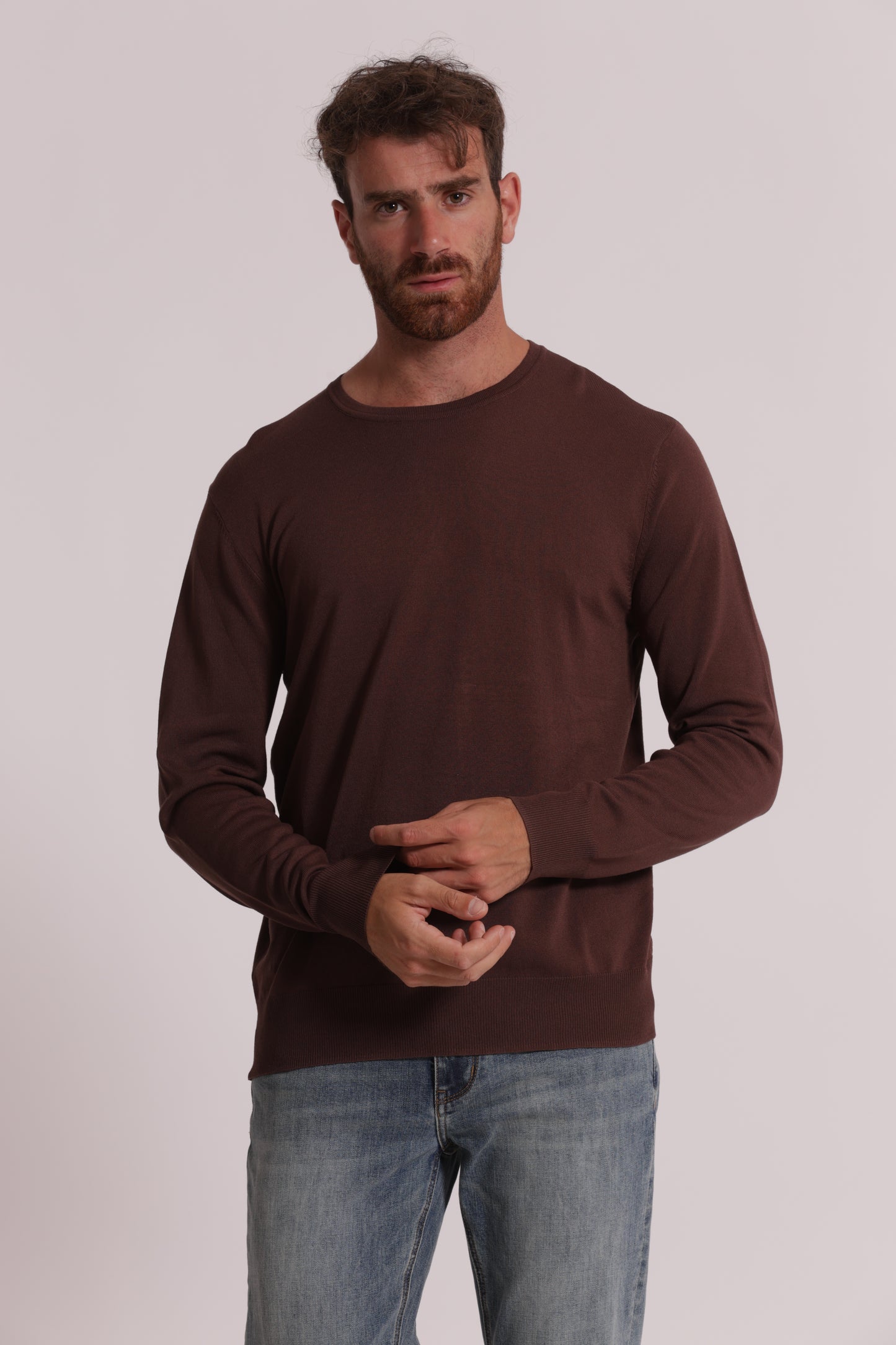 MAGLIA GIROCOLLO IN VISCOSA