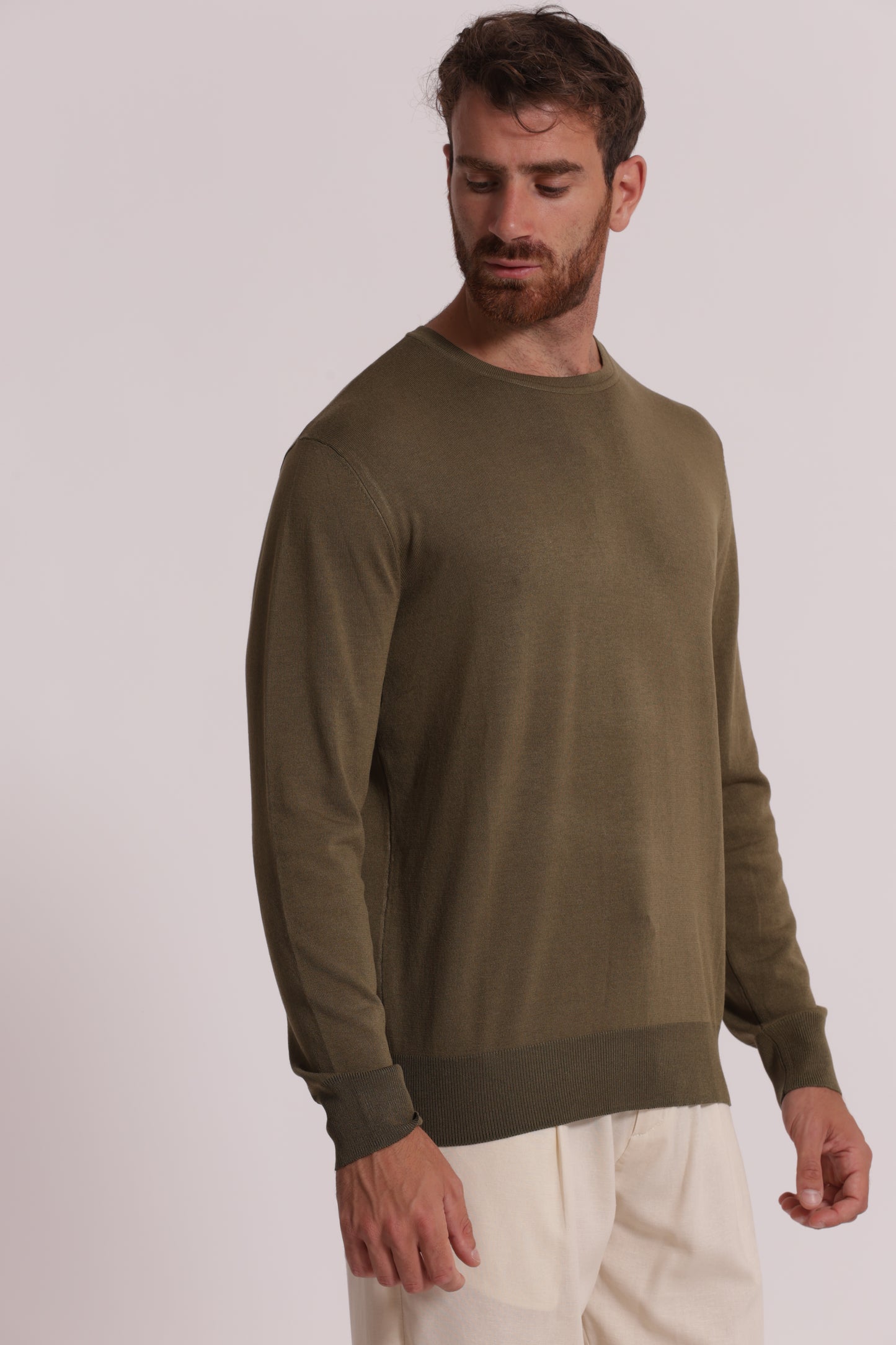 MAGLIA GIROCOLLO IN VISCOSA