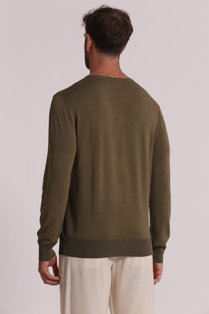 MAGLIA GIROCOLLO IN VISCOSA