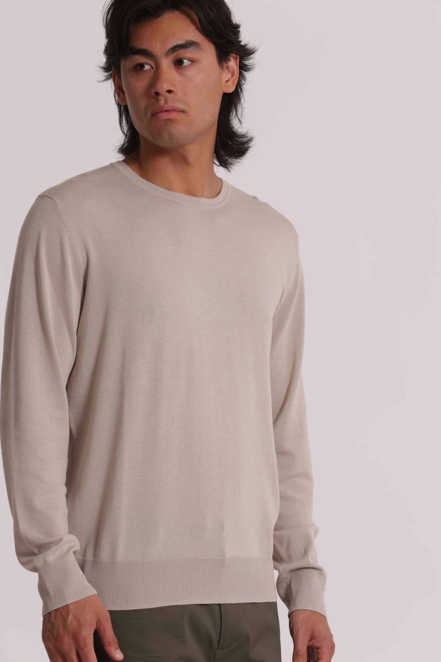 MAGLIA GIROCOLLO IN VISCOSA