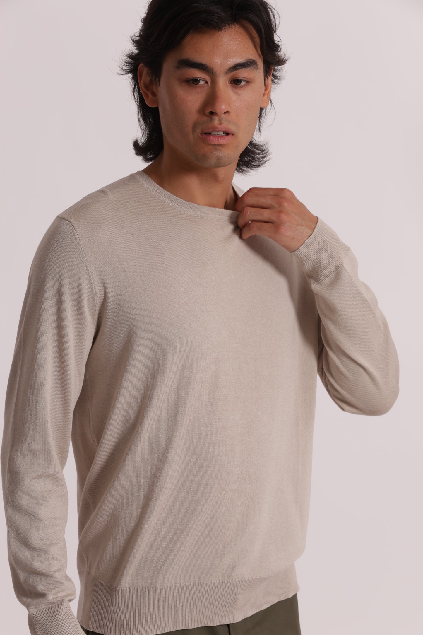 MAGLIA GIROCOLLO IN VISCOSA