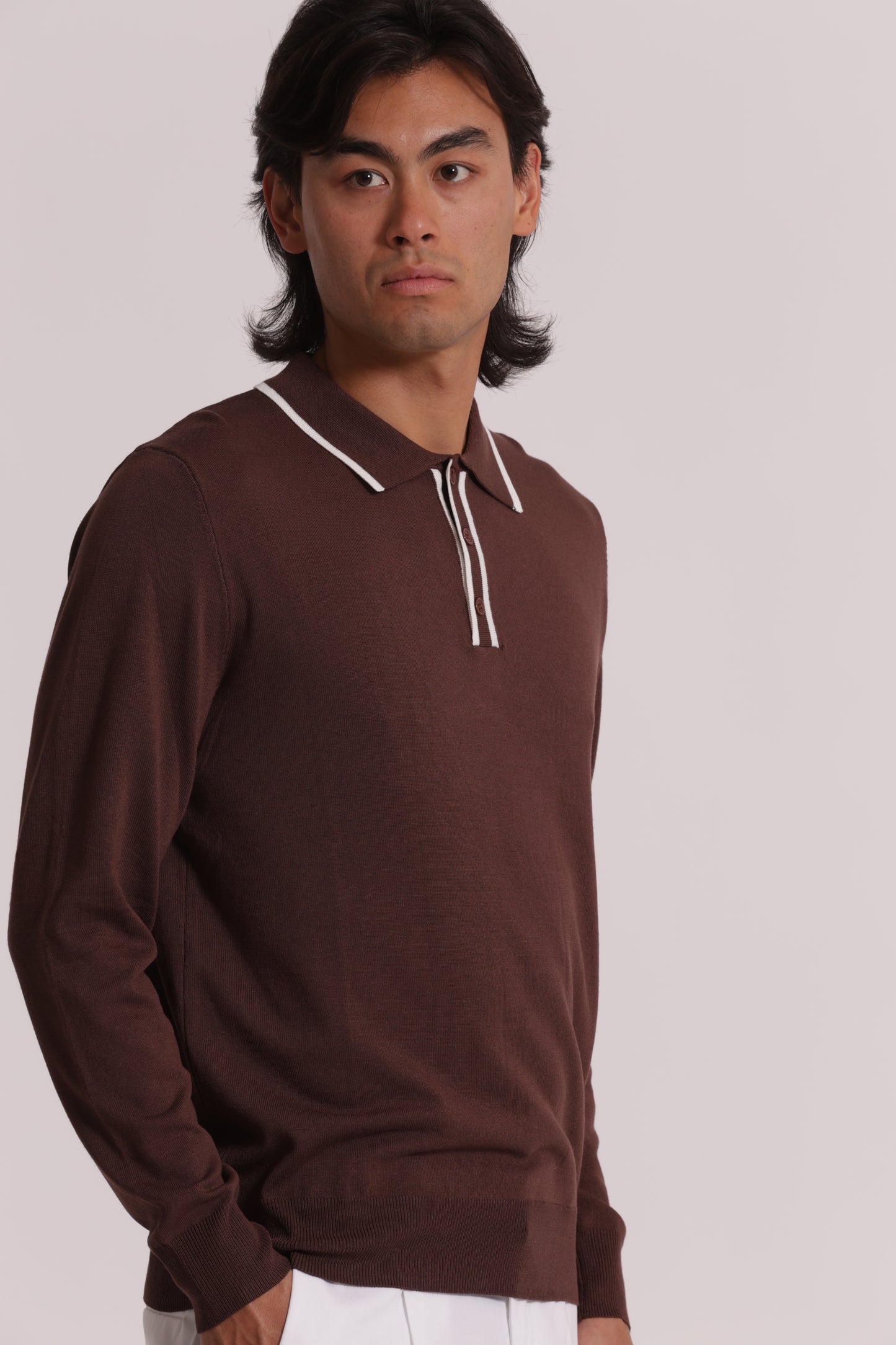 POLO IN MAGLIA IN VISCOSA