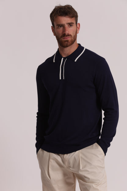 POLO IN MAGLIA IN VISCOSA