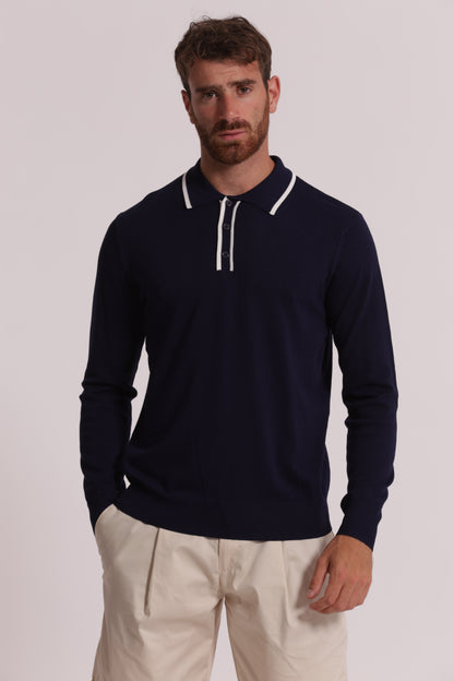 POLO IN MAGLIA IN VISCOSA