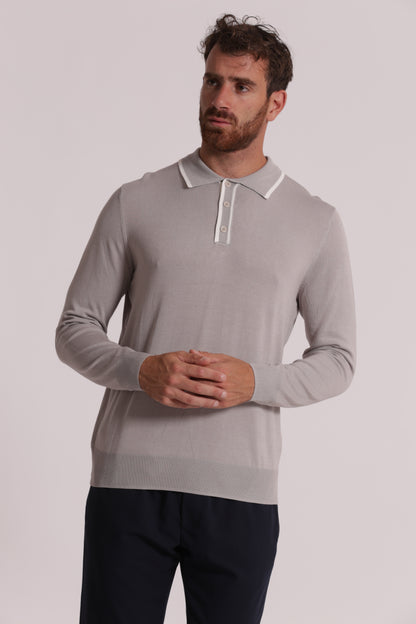 POLO IN MAGLIA IN VISCOSA