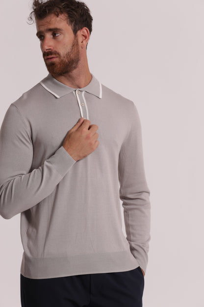 POLO IN MAGLIA IN VISCOSA