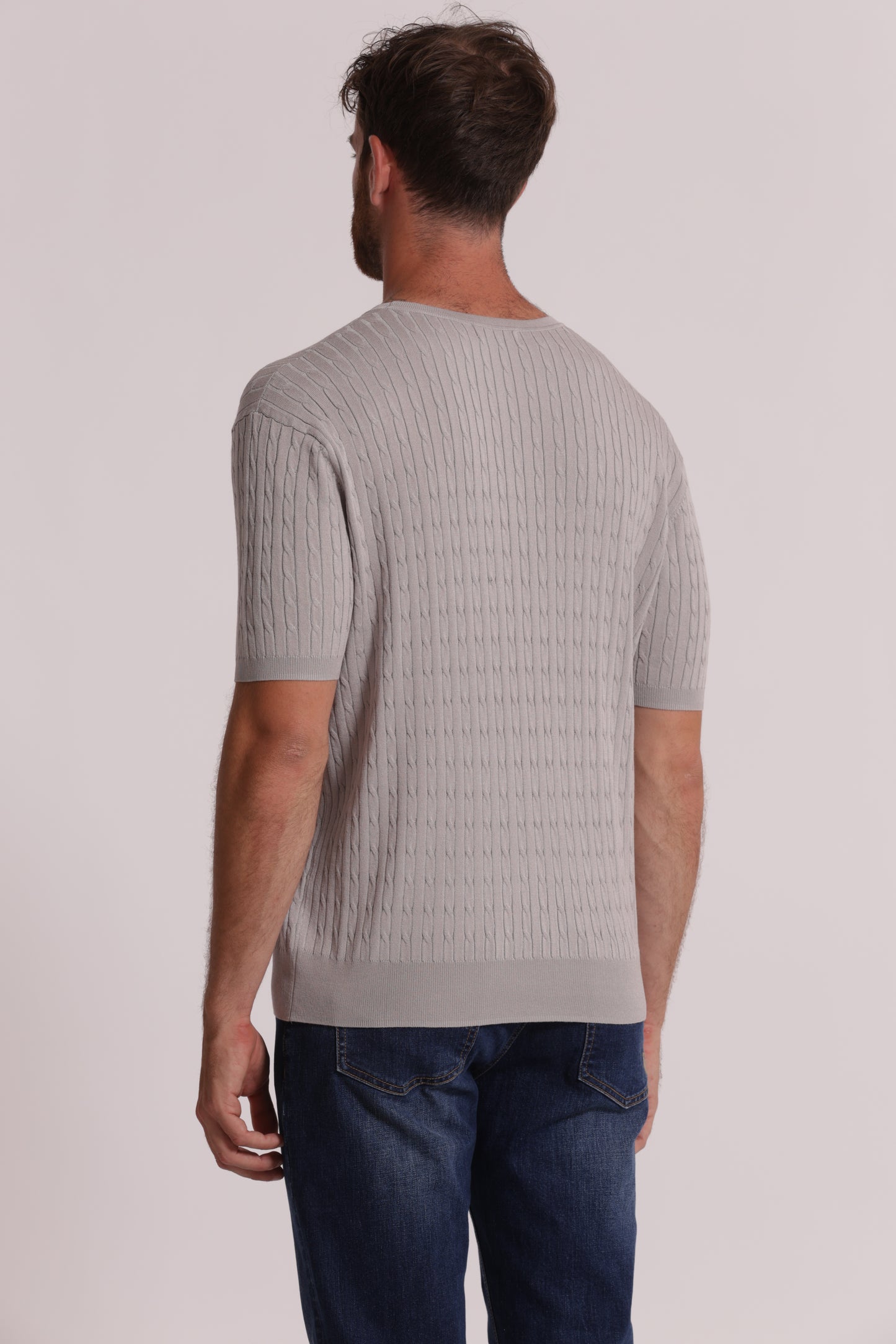 MAGLIA GIROCOLLO TRECCE