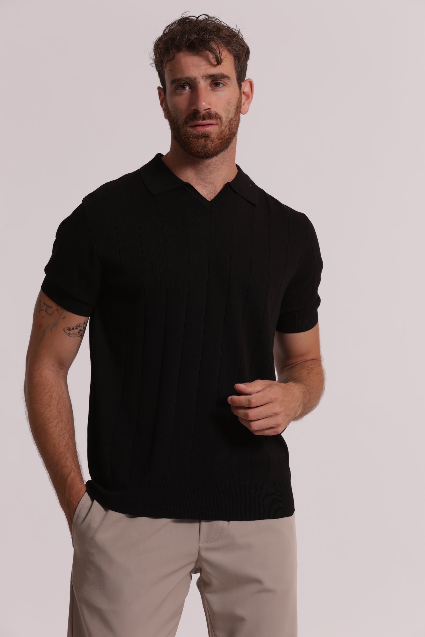 POLO IN MAGLIA COSTA PIATTA