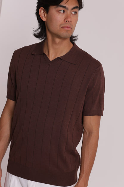 POLO IN MAGLIA COSTA PIATTA