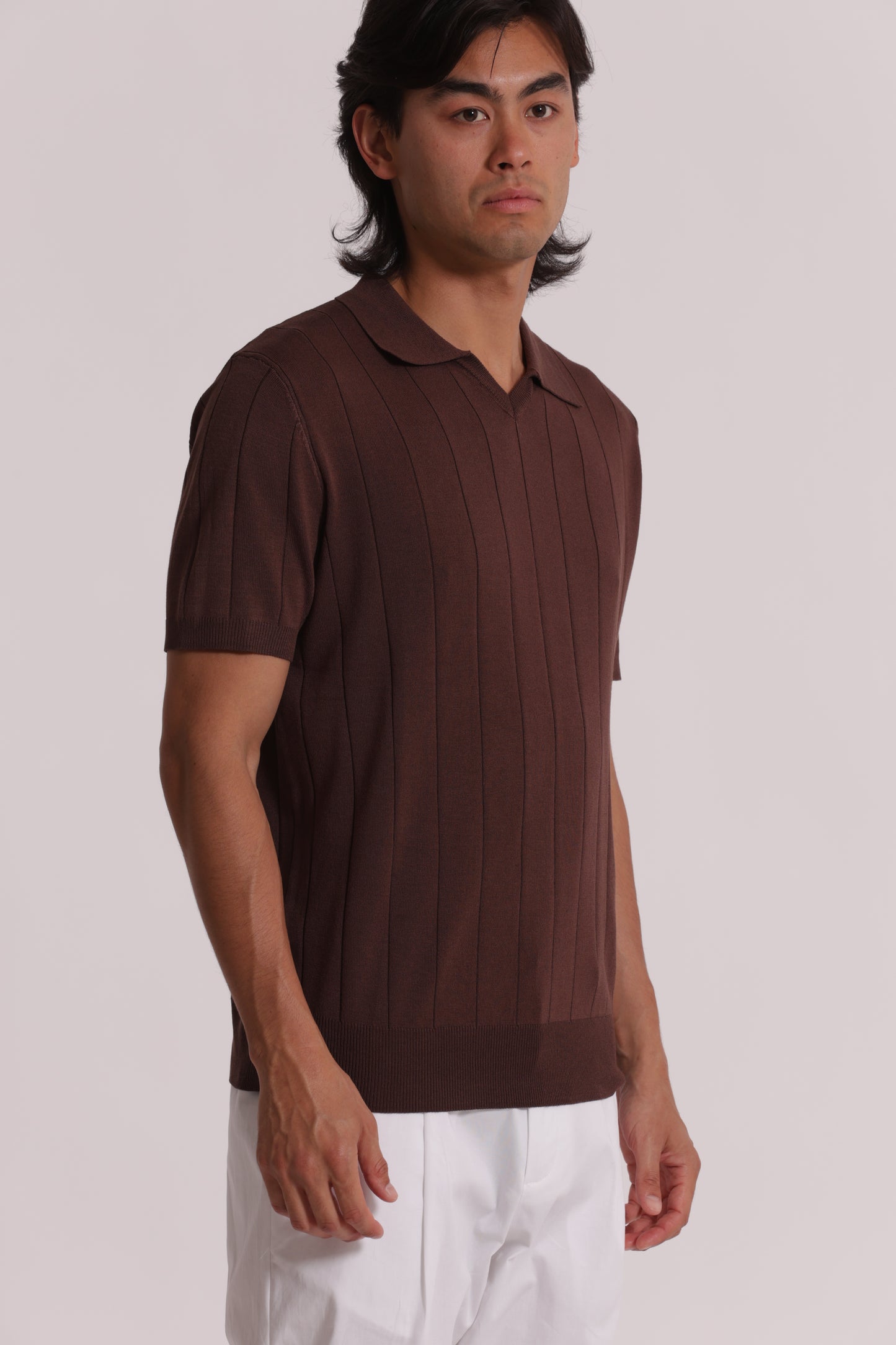 POLO IN MAGLIA COSTA PIATTA