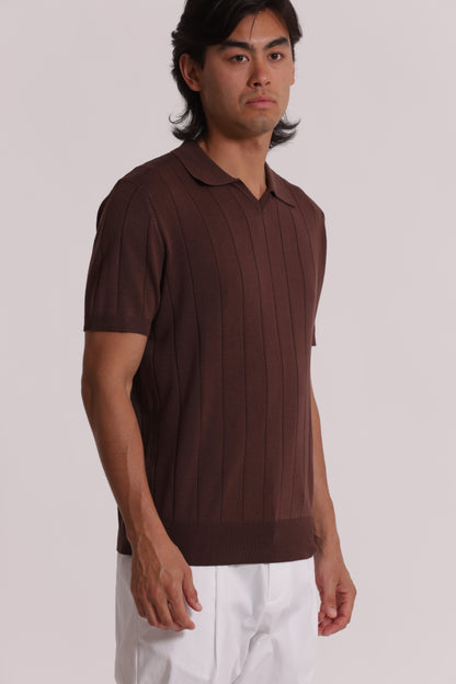 POLO IN MAGLIA COSTA PIATTA