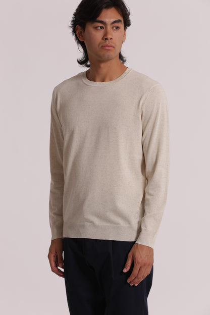 MAGLIA GIROCOLLO MELANGE