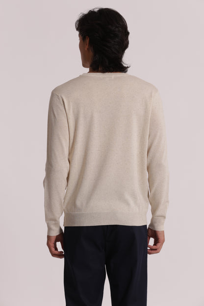 MAGLIA GIROCOLLO MELANGE