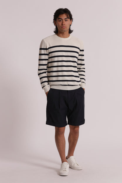 MAGLIA IN COTONE A RIGHE