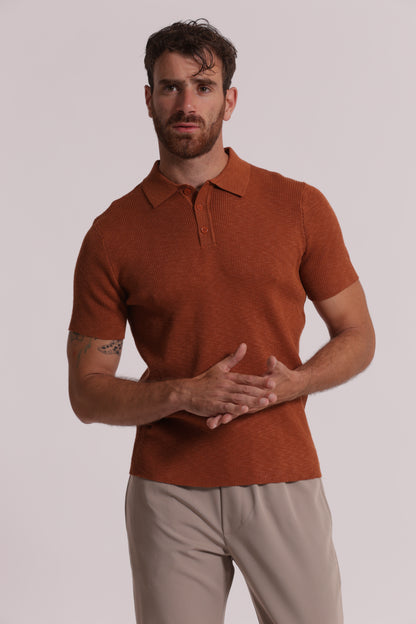 POLO IN MAGLIA A COSTINE