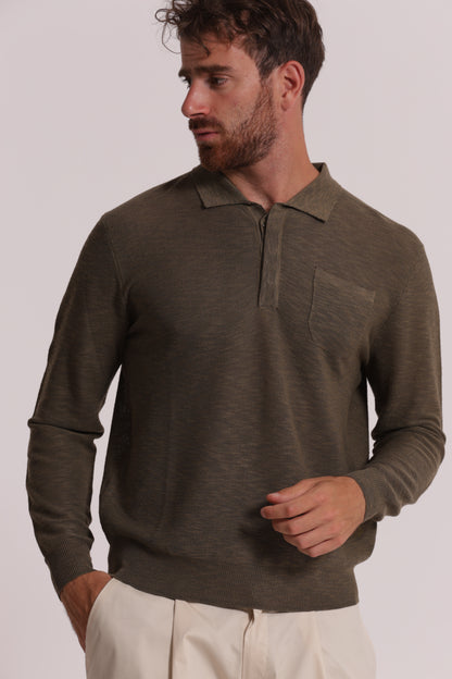 POLO IN MAGLIA IN VISCOSA